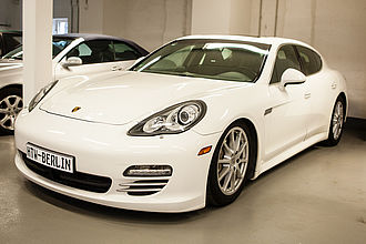 Porsche Panamera, Baujahr 2009-2013 (Versuchsfahrzeug für Package)